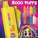 DUMMY VAPES 5% DISPOSABLE 8000 PUFFS BOX OF 5
