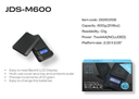 CR JDS-M600 PORTABLE DIGITAL SCALE 600G X 0.1G