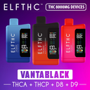 ELF THC THCA THCP D8 D9 VANTABLACK 8000MG THC DISPOSABLES