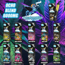FLYING HORSE BLACK EDITION OCHO BLEND THCA THCP DELTA8 LIVE RESIN 6G DISPOSABLES