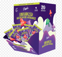 PURPLE ENHANCED MICRODOSE GUMMIES 20CT DISPLAY 600 PER GUMMY 2 IN A PACK