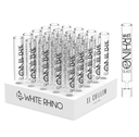WHITE RHINO XL CHILLUM 25CT DISPLAY