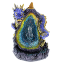 BACKFLOW MAGIC LED INCENSE BURNER GREEN DRAGON