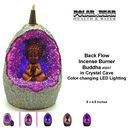 BACKFLOW MAGIC LED INCENSE BURNER BUDDHA