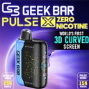 GEEK BAR PULSE X ZERO% NICOTINE DISPOSABLE 25000 PUFFS BOX OF 5