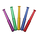 METAL TOBACCO PIPE ASSORTED COLORS LONG BOX OF 100