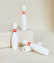 BOWLING CERAMIC BAT TOBACCO PIPE BOX OF 36