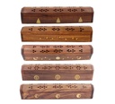 AROMAR WOOD INCENSE BOX BURNER 2CT