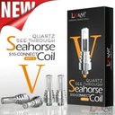 LOOKAH SEAHORSE PRO QUARTZ SEE THROUGH V COIL 5CT