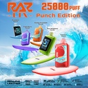 RAZ LTX PUNCH EDITION DC25000 5% DISPOSABLE BOX OF 5