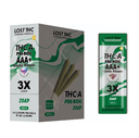 GS LOST THC AAA THCA EXOTIC PRE ROLL 3PK BOX OF 10
