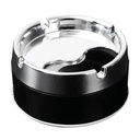 TWIST LID ASHTRAY ASSORTED GLITTER COLORS 6CT