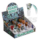 GLASS BOWLS 14MM ASSORTED BOX OF 12 CBL-104