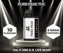 PURE PEAK THC THCP DO LIVE RESIN 9G DISPOSABLE