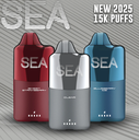 SEA XS 15000PUFFS 5% DISPOSABLE BOX OF 5