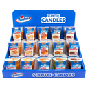 HOSTESS ASSORTED CANDLE DISPLAY 3OZ 15CT