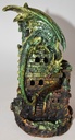 GREEN DRAGON BACKFLOW INCENSE BURNER