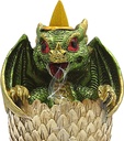 DRAGON IN EGG BACK FLOW INCENSE BURNER