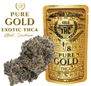 GOLD SPECTRUM THC PURE GOLD THCA 3.5G FLOWER MYLARS-GOLD LINE