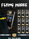 FLYING HORSE 3.8G BLACK EDITION 2 FLAVORS IN 1 THCP THCX DISPOSABLE